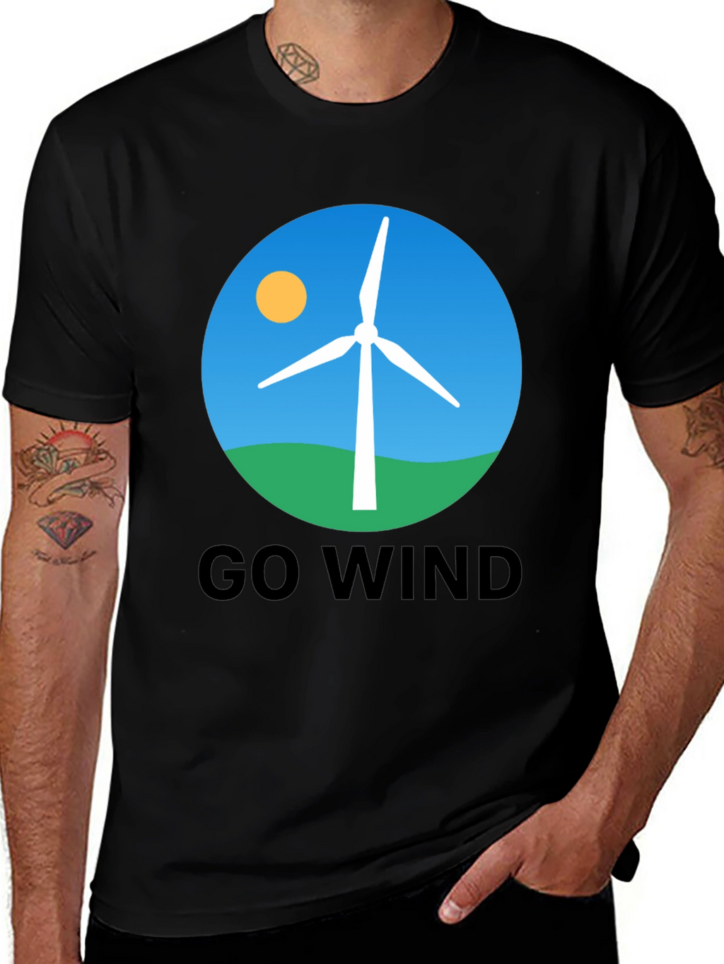 Go Wind T-Shirt - Eco-Friendly Tee