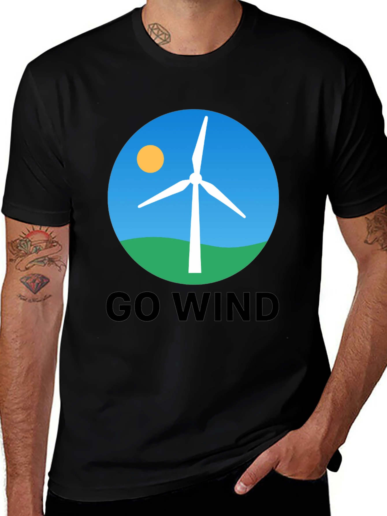 Go Wind T-Shirt - Eco-Friendly Tee
