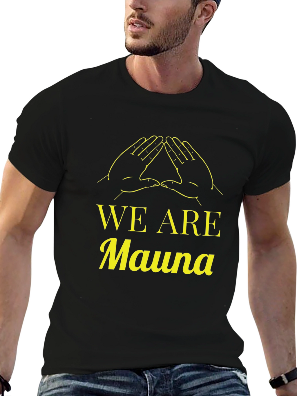 We Are Mauna Black T-Shirt