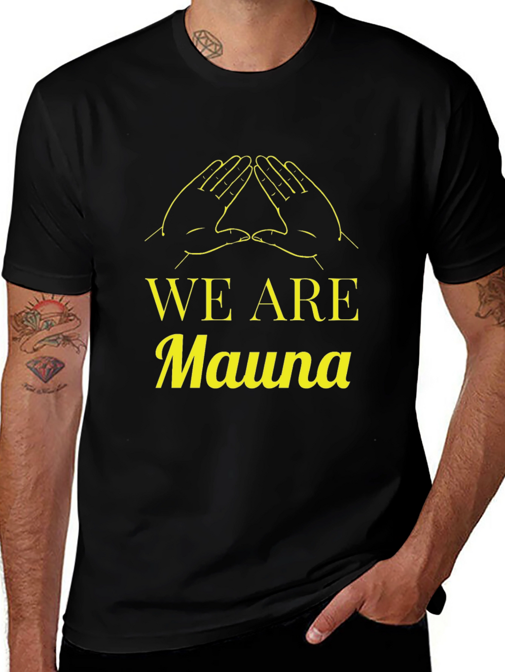 We Are Mauna Black T-Shirt