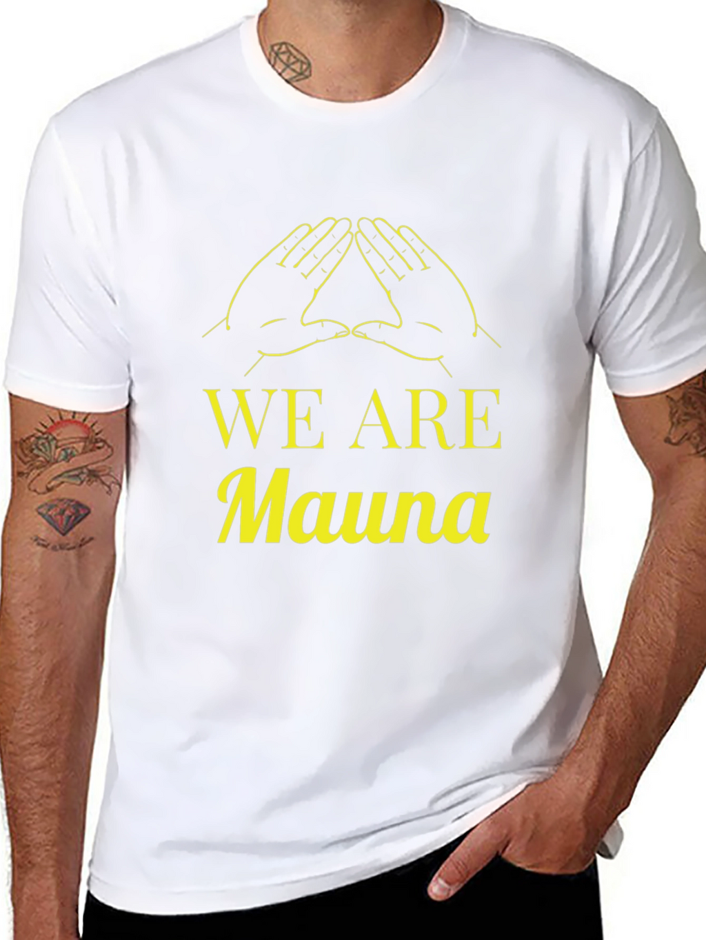 We Are Mauna Black T-Shirt