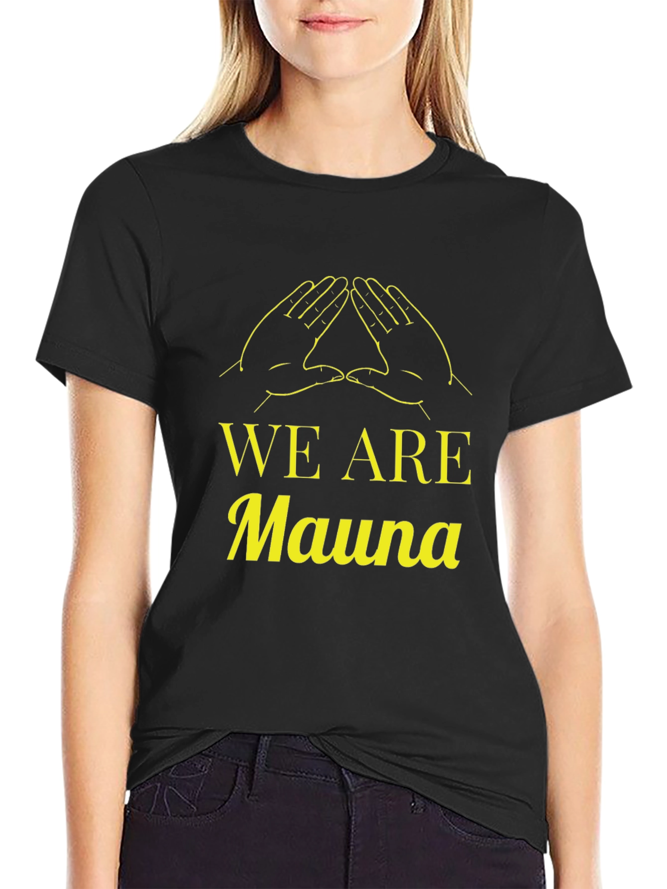 We Are Mauna Black T-Shirt