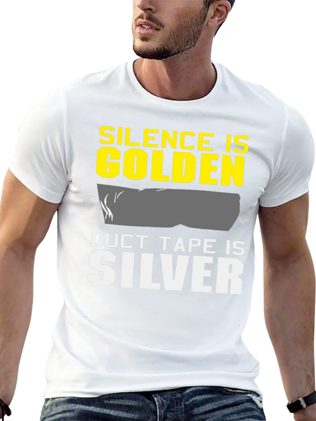 Silence is Golden Duct Tape is Silver T-Shirt
