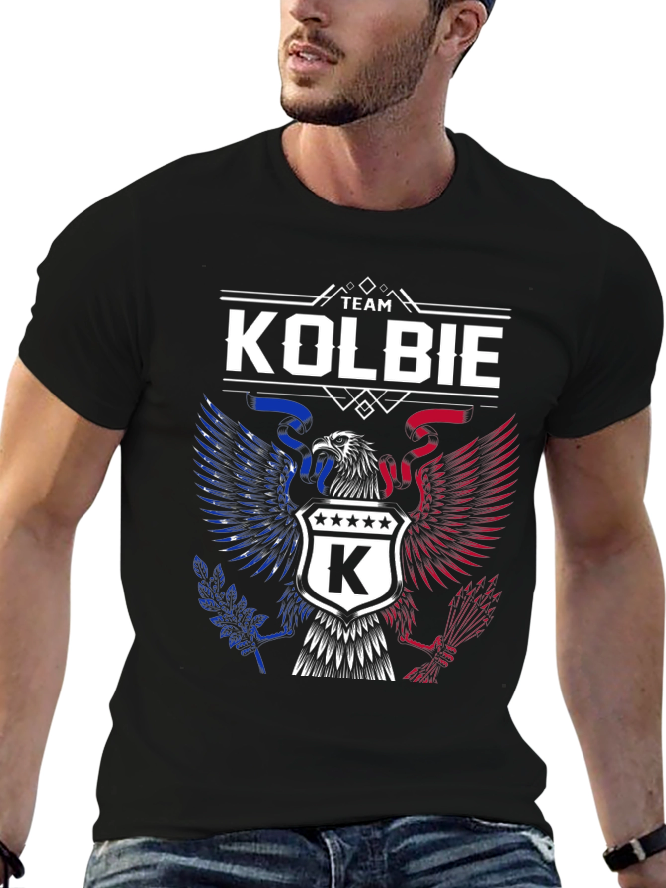 Team Kolbie Patriotic Eagle T-Shirt