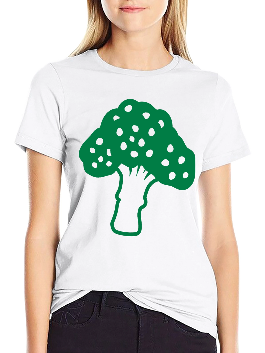 Broccoli Graphic T-Shirt - Organic Style