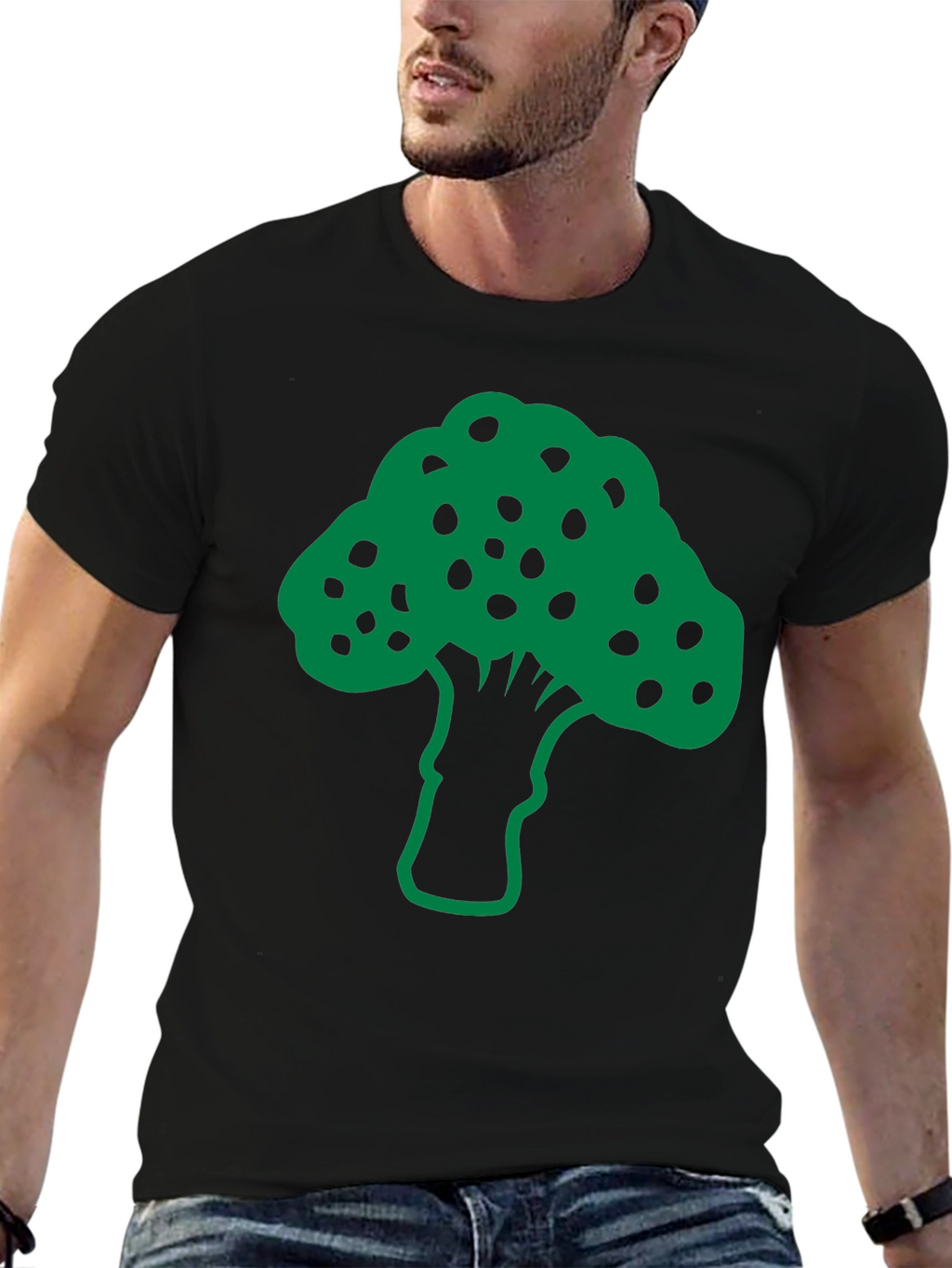 Broccoli Graphic T-Shirt - Organic Style