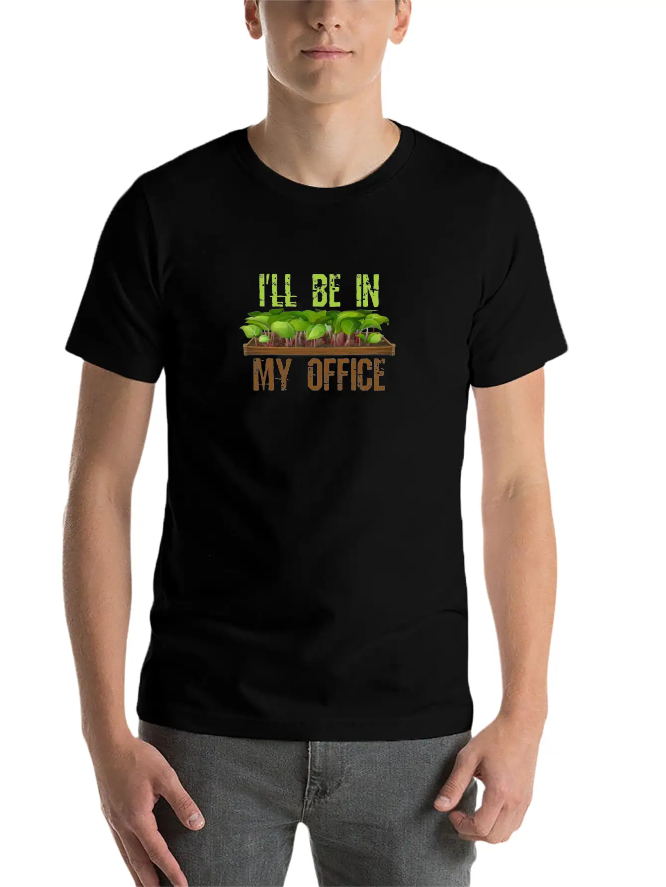 I'll Be In My Office Unisex Short Sleeve Soft Cotton T-Shirt – Casual Everyday Wear