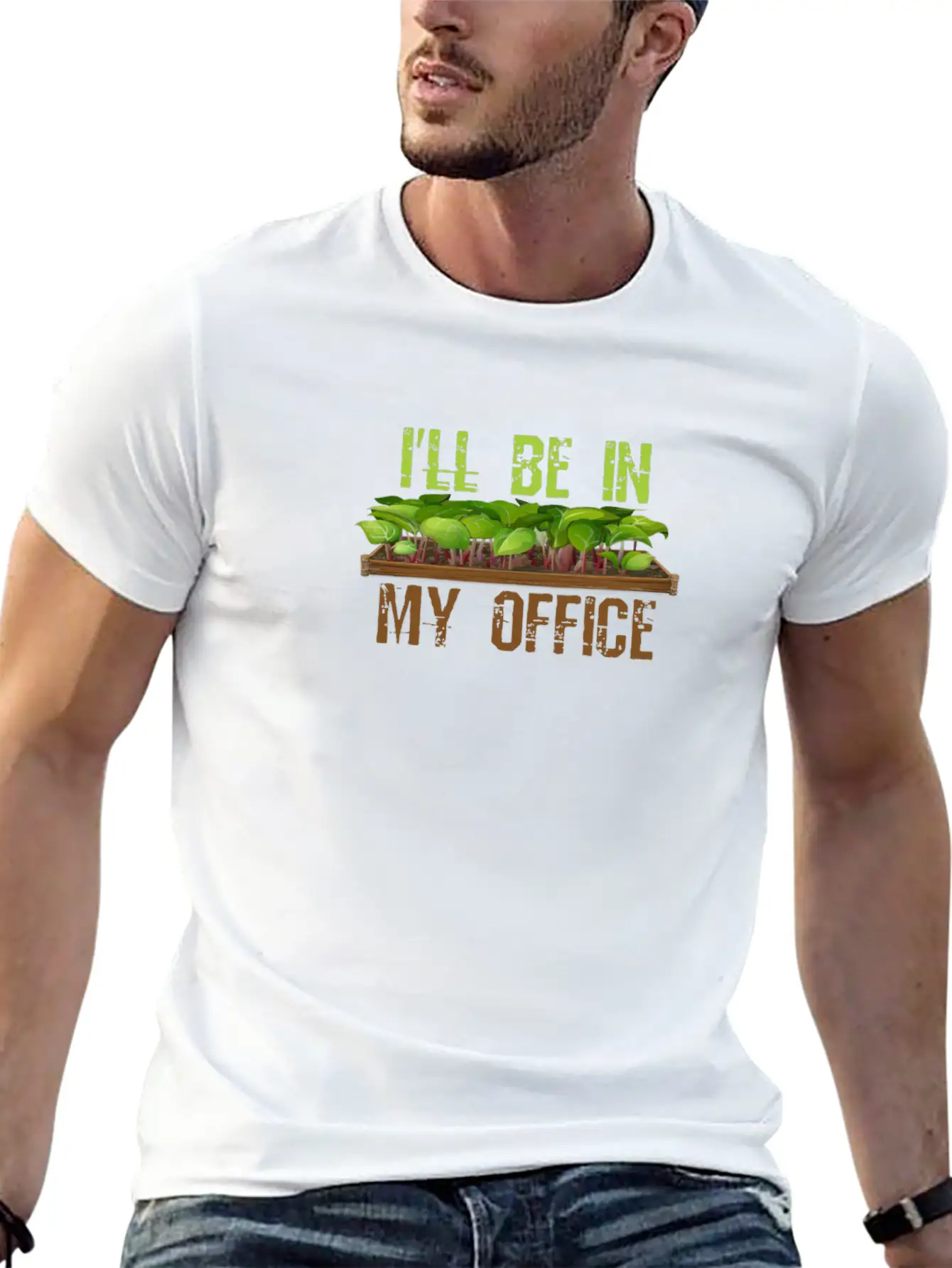 I'll Be In My Office Unisex Short Sleeve Soft Cotton T-Shirt – Casual Everyday Wear