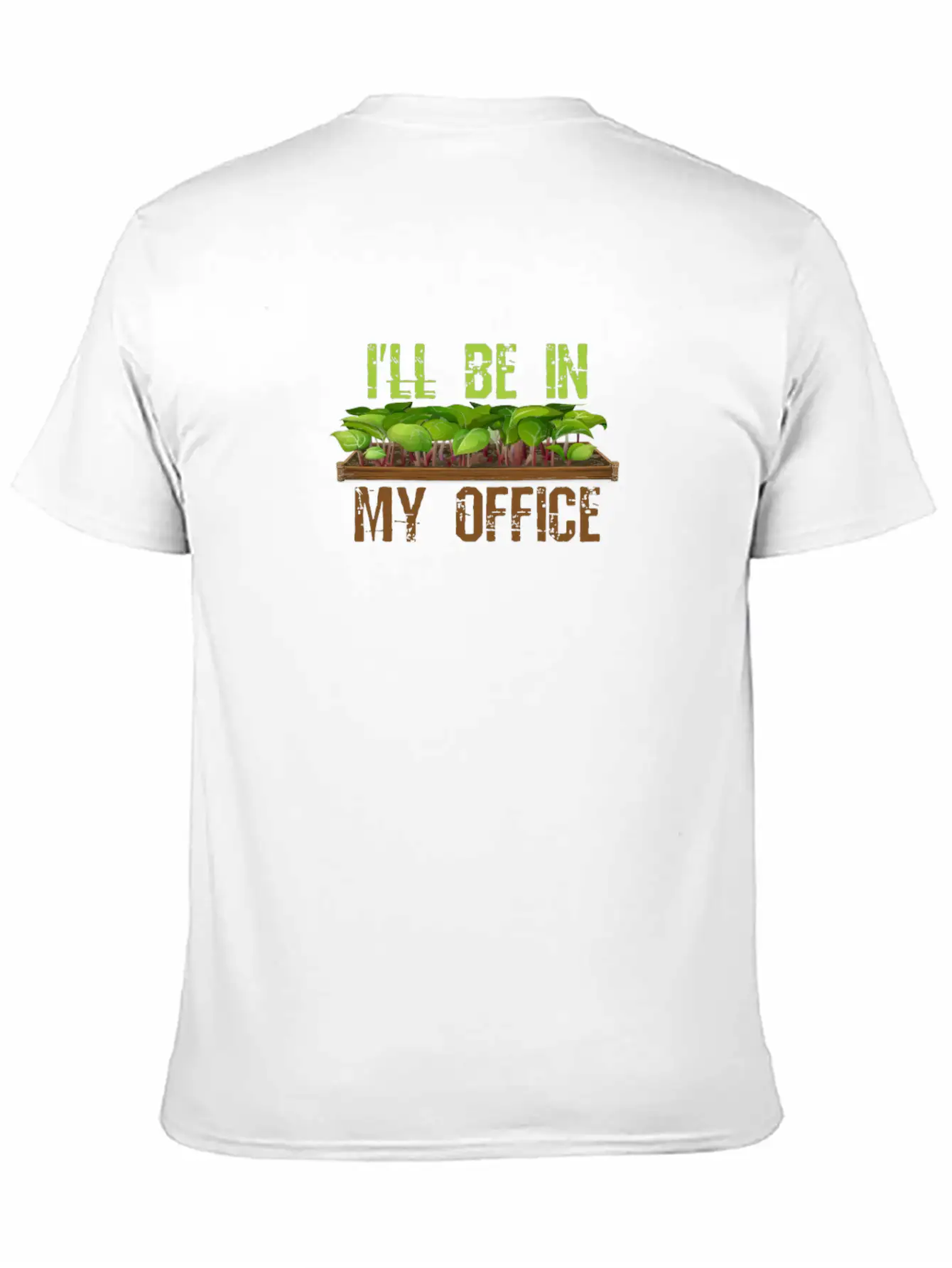 I'll Be In My Office Unisex Short Sleeve Soft Cotton T-Shirt – Casual Everyday Wear