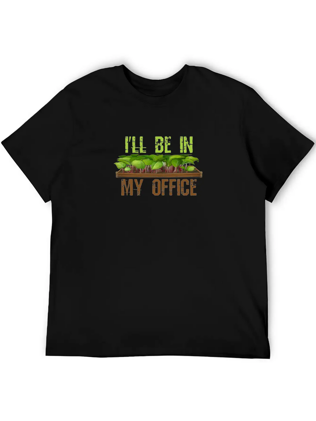 I'll Be In My Office Unisex Short Sleeve Soft Cotton T-Shirt – Casual Everyday Wear