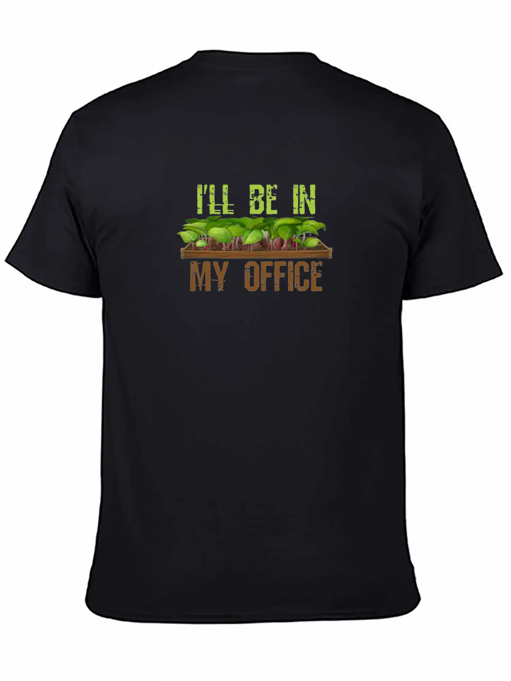 I'll Be In My Office Unisex Short Sleeve Soft Cotton T-Shirt – Casual Everyday Wear