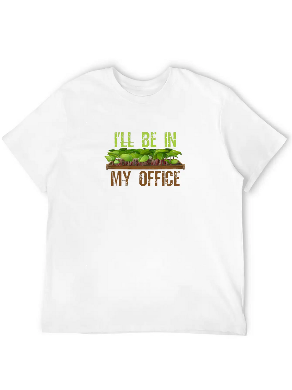 I'll Be In My Office Unisex Short Sleeve Soft Cotton T-Shirt – Casual Everyday Wear
