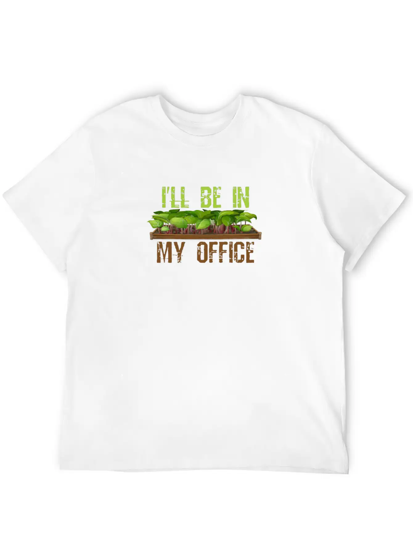 I'll Be In My Office Unisex Short Sleeve Soft Cotton T-Shirt – Casual Everyday Wear