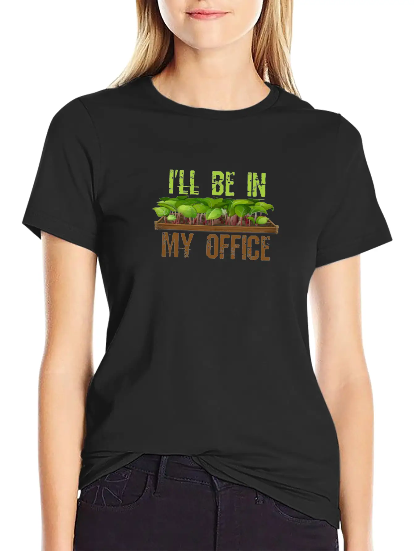 I'll Be In My Office Unisex Short Sleeve Soft Cotton T-Shirt – Casual Everyday Wear