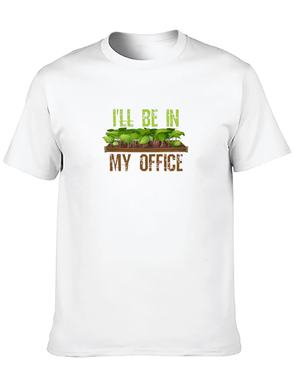 I'll Be In My Office Unisex Short Sleeve Soft Cotton T-Shirt – Casual Everyday Wear