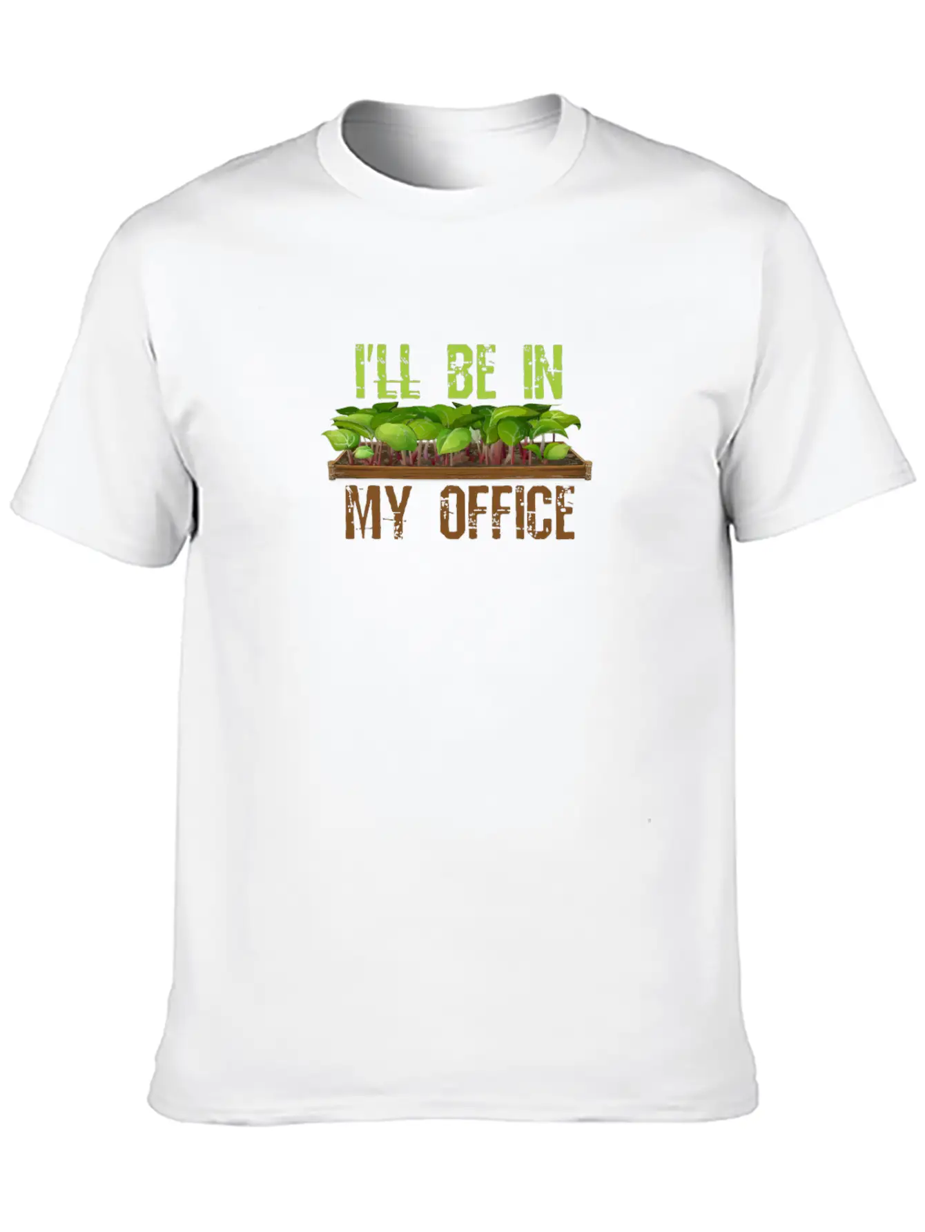 I'll Be In My Office Unisex Short Sleeve Soft Cotton T-Shirt – Casual Everyday Wear