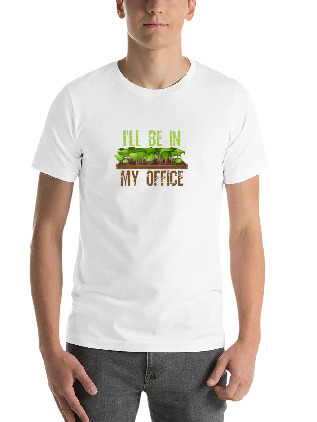 I'll Be In My Office Unisex Short Sleeve Soft Cotton T-Shirt – Casual Everyday Wear