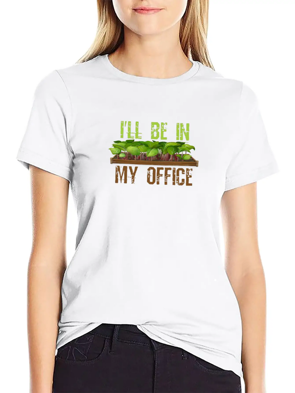 I'll Be In My Office Unisex Short Sleeve Soft Cotton T-Shirt – Casual Everyday Wear