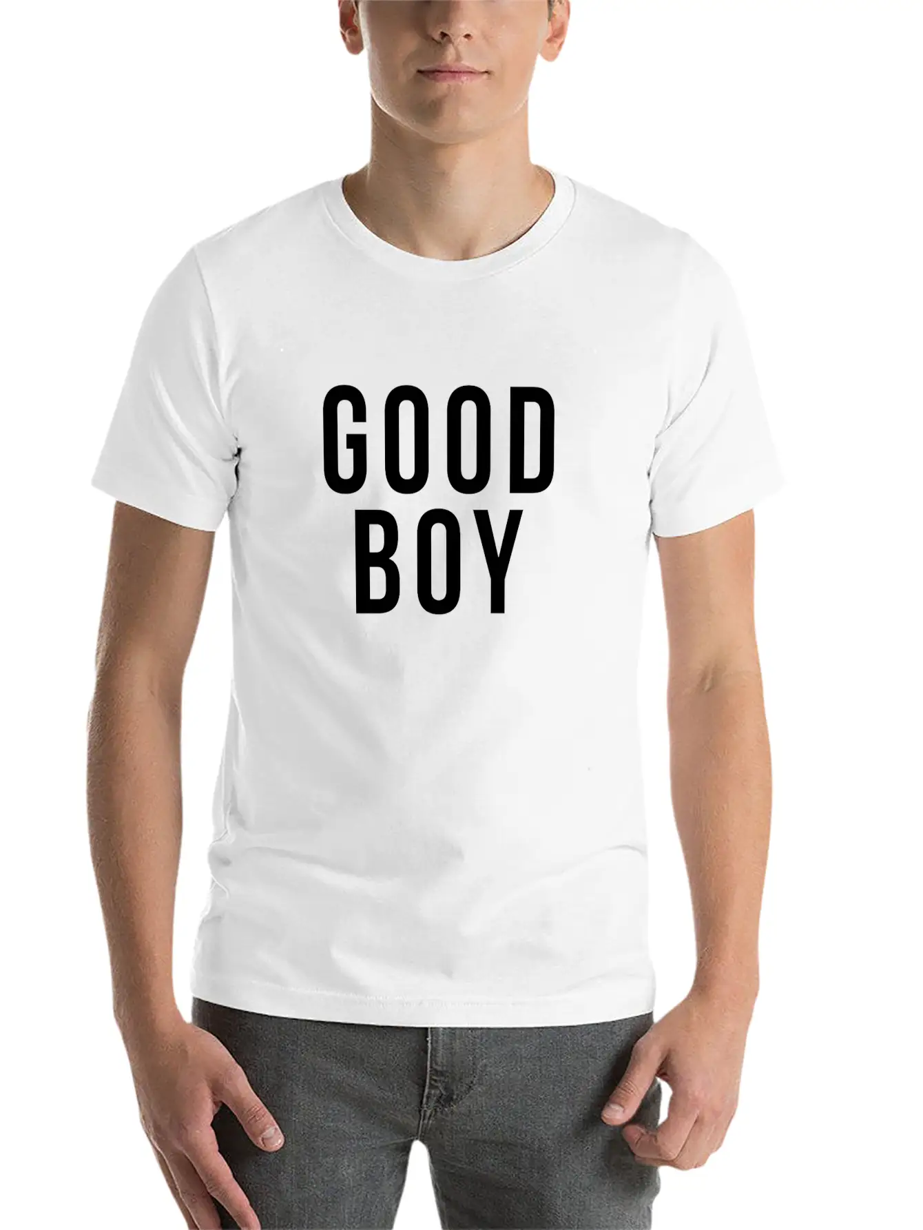 I'm A GOOD BOY Breathable Soft Cotton T-Shirt – Timeless Casual Look