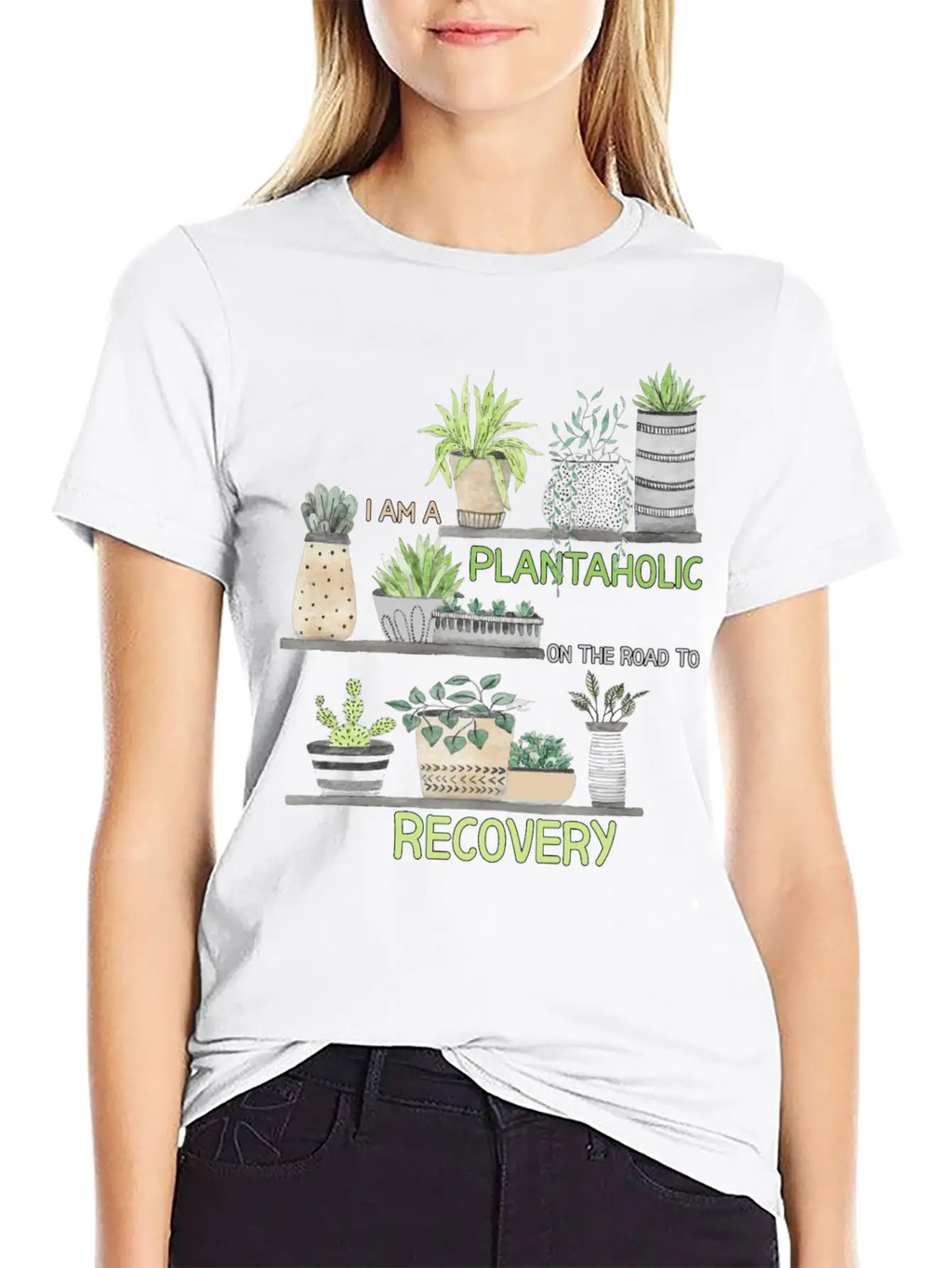 I'm A Plantaholic On The Road To Recovery Classic Fit Graphic Tee For Daily Comfort – Unisex Cotton Shirt