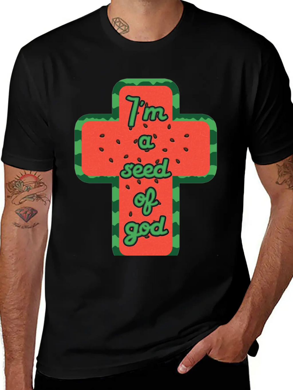 I'm A Seed Of God Breathable Soft Cotton T-Shirt – Timeless Casual Look