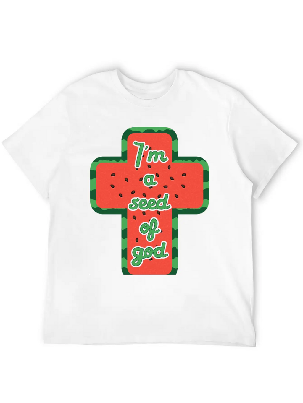 I'm A Seed Of God Breathable Soft Cotton T-Shirt – Timeless Casual Look