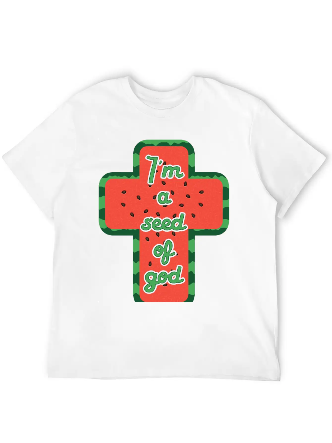 I'm A Seed Of God Breathable Soft Cotton T-Shirt – Timeless Casual Look