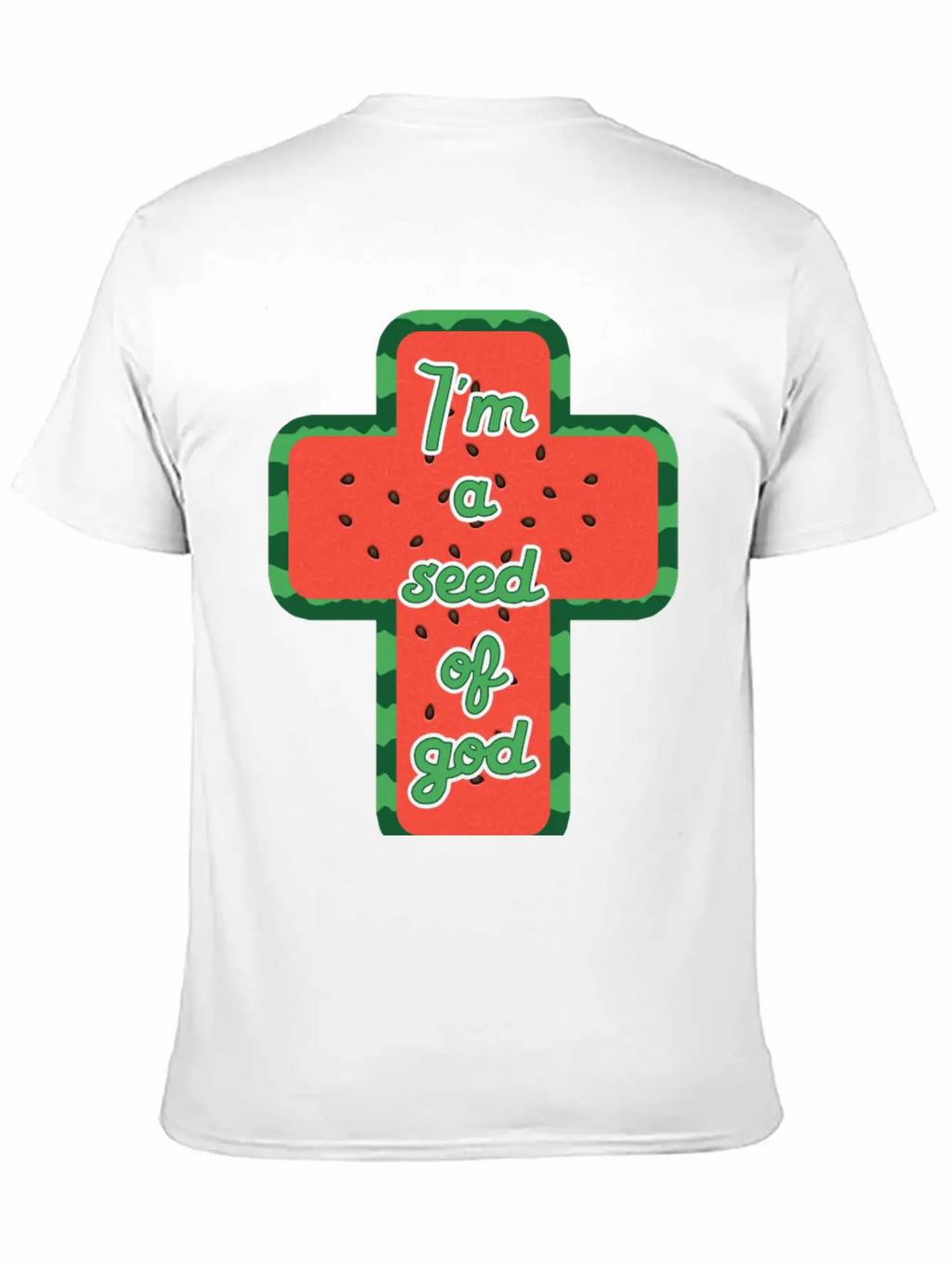 I'm A Seed Of God Breathable Soft Cotton T-Shirt – Timeless Casual Look