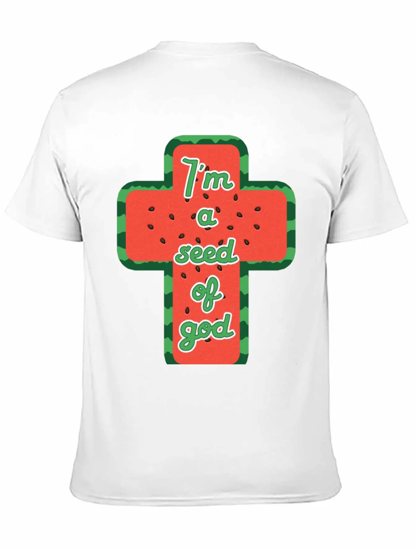 I'm A Seed Of God Breathable Soft Cotton T-Shirt – Timeless Casual Look