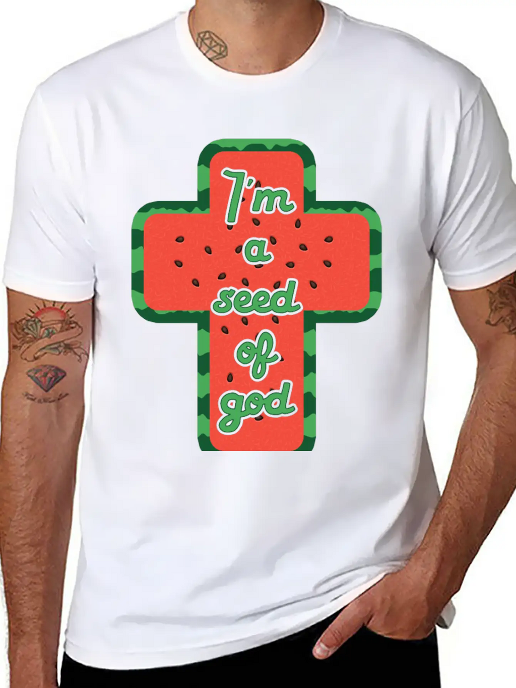I'm A Seed Of God Breathable Soft Cotton T-Shirt – Timeless Casual Look