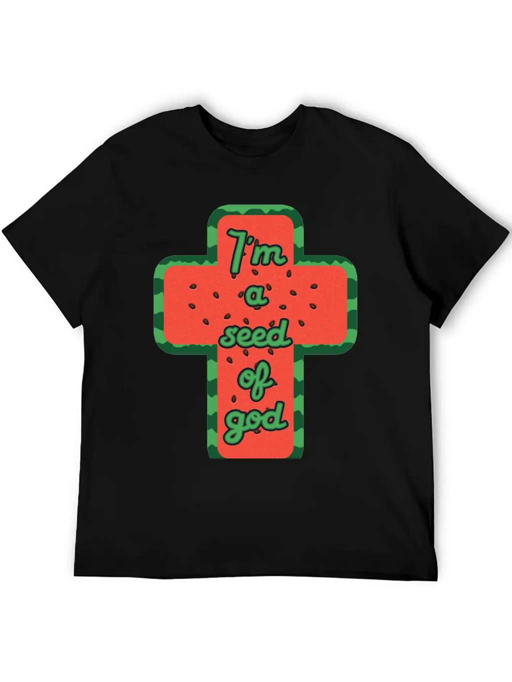 I'm A Seed Of God Breathable Soft Cotton T-Shirt – Timeless Casual Look