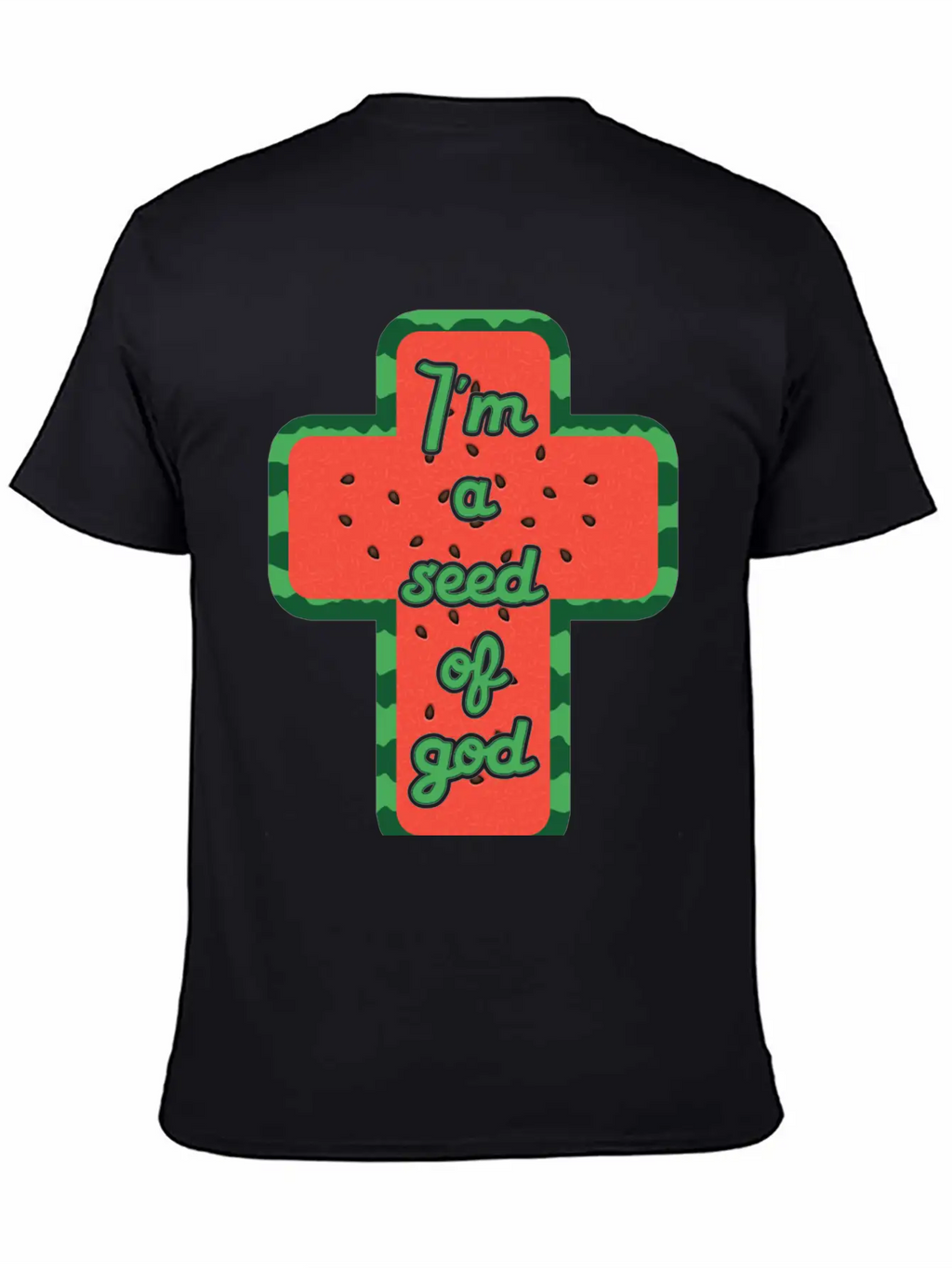 I'm A Seed Of God Breathable Soft Cotton T-Shirt – Timeless Casual Look