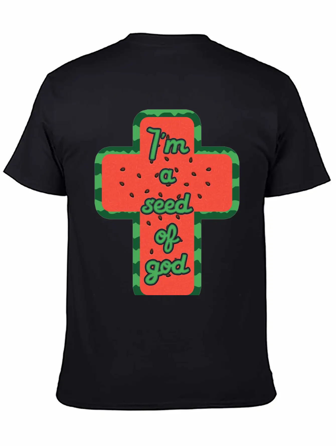 I'm A Seed Of God Breathable Soft Cotton T-Shirt – Timeless Casual Look