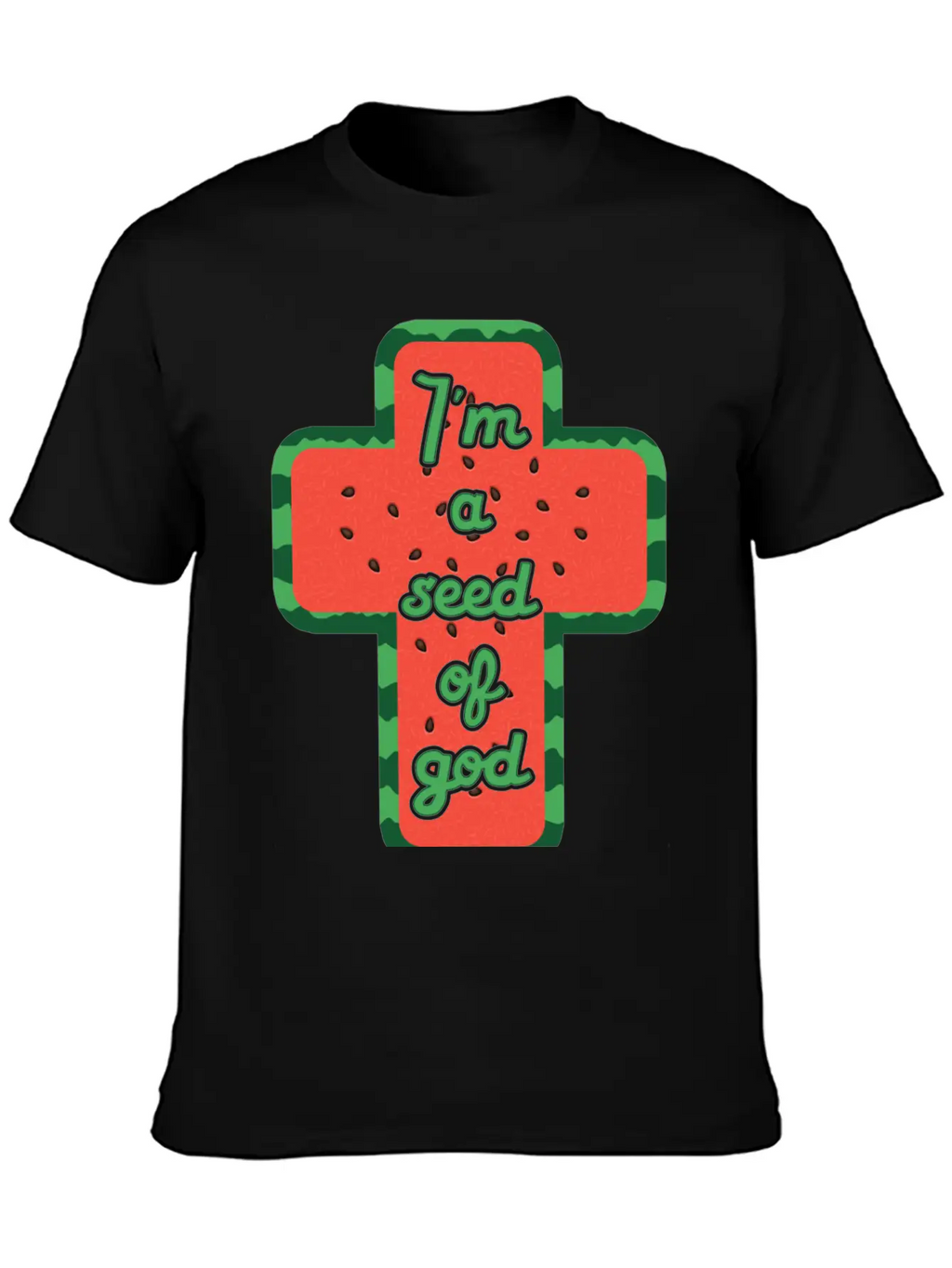 I'm A Seed Of God Breathable Soft Cotton T-Shirt – Timeless Casual Look
