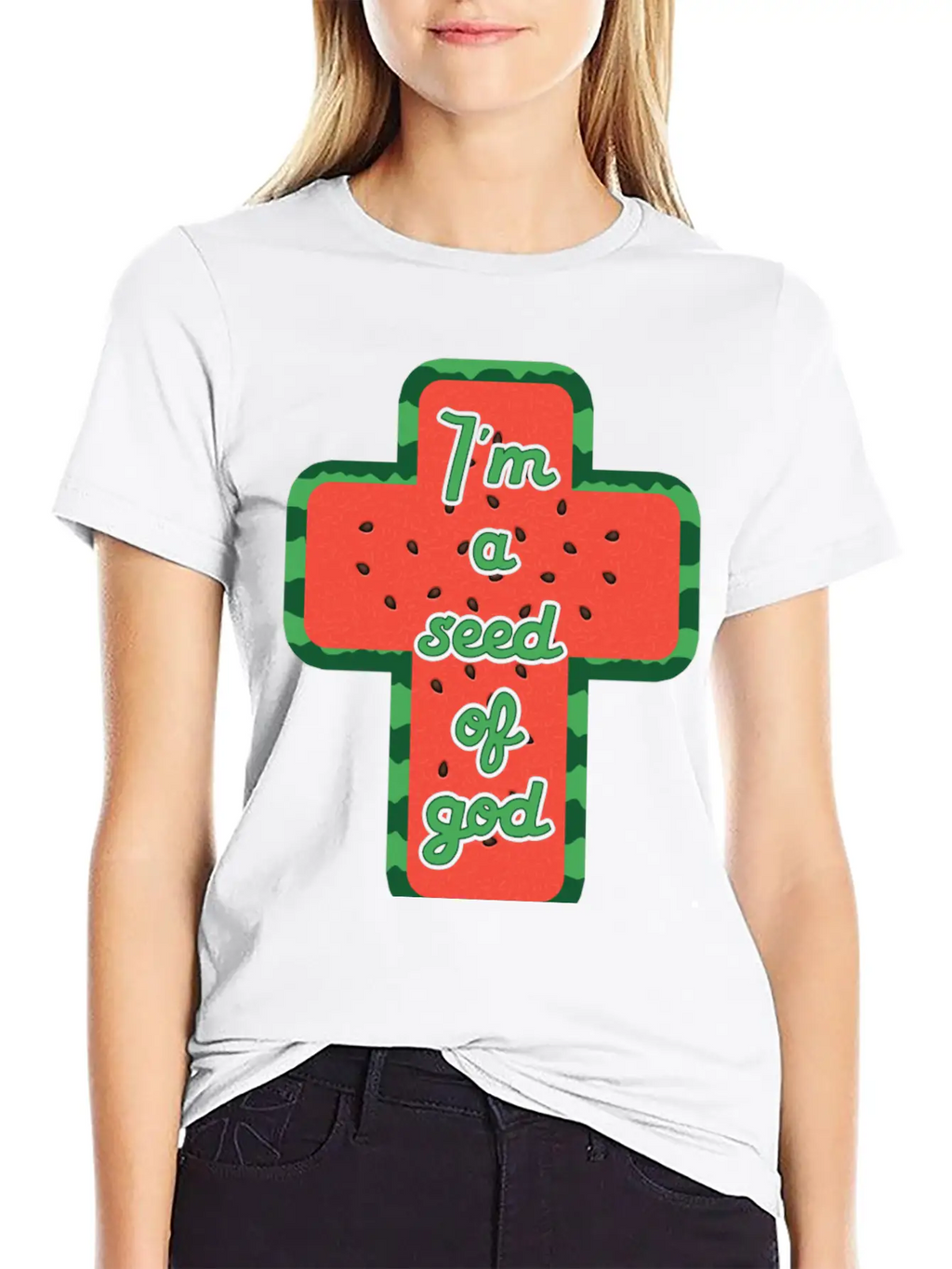 I'm A Seed Of God Breathable Soft Cotton T-Shirt – Timeless Casual Look