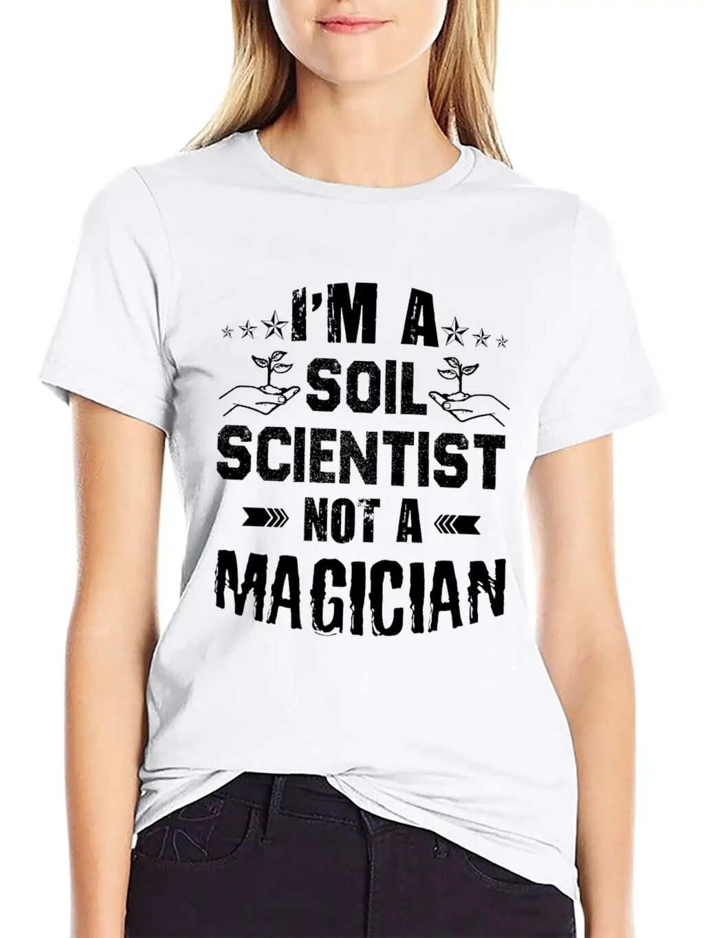 I'm A Soil Scientist Casual Graphic T-Shirt – Simple And Comfortable Daily Wear