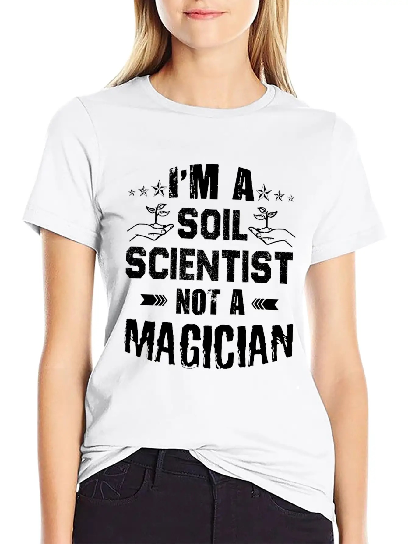 I'm A Soil Scientist Casual Graphic T-Shirt – Simple And Comfortable Daily Wear