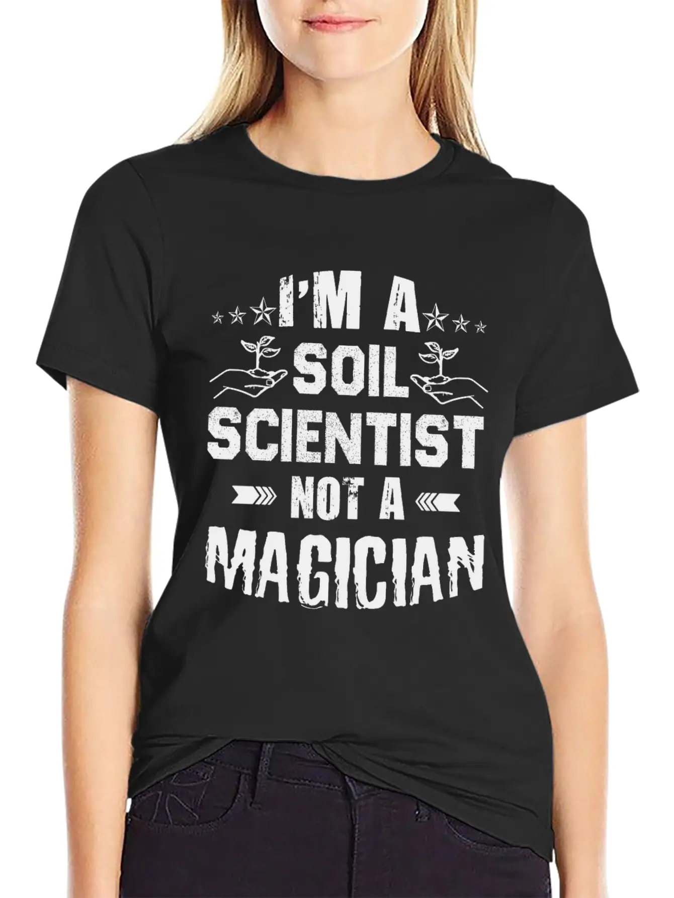 I'm A Soil Scientist Casual Graphic T-Shirt – Simple And Comfortable Daily Wear