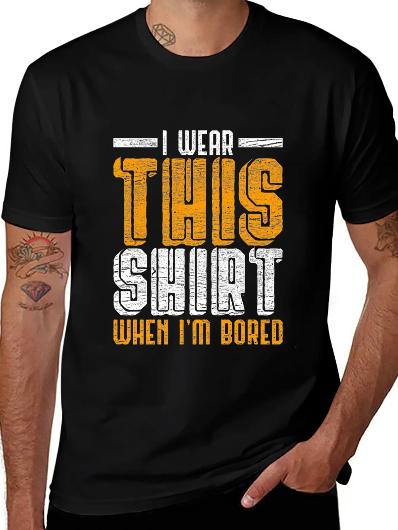 I'm Bored Unisex Casual T-Shirt – Clean Design For Daily Comfort