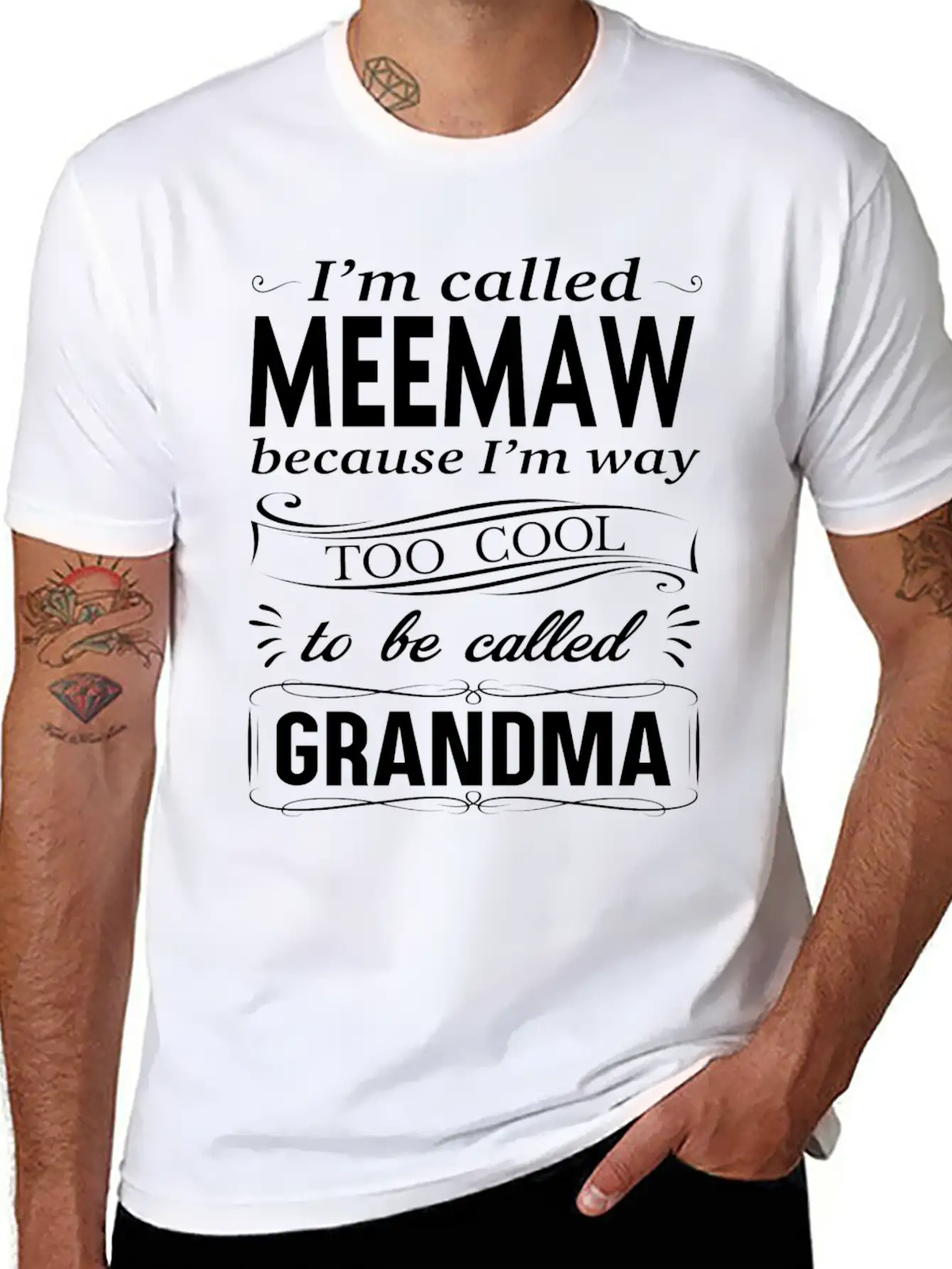 I'M CALLED MEEMAW Classic Fit Graphic Tee For Daily Comfort – Unisex Cotton Shirt