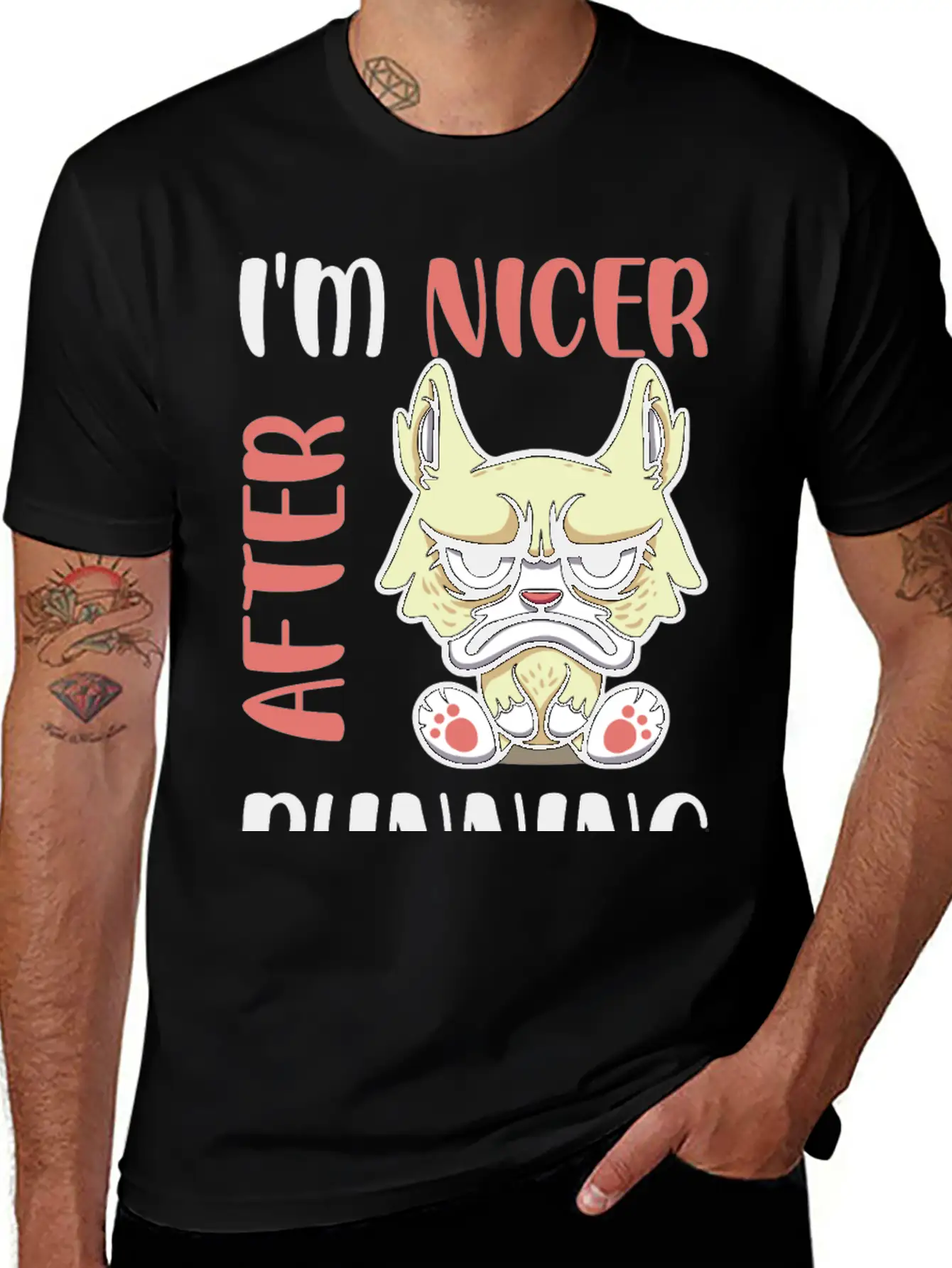 I'm Nicer After Running Unisex Casual T-Shirt – Clean Design For Daily Comfort