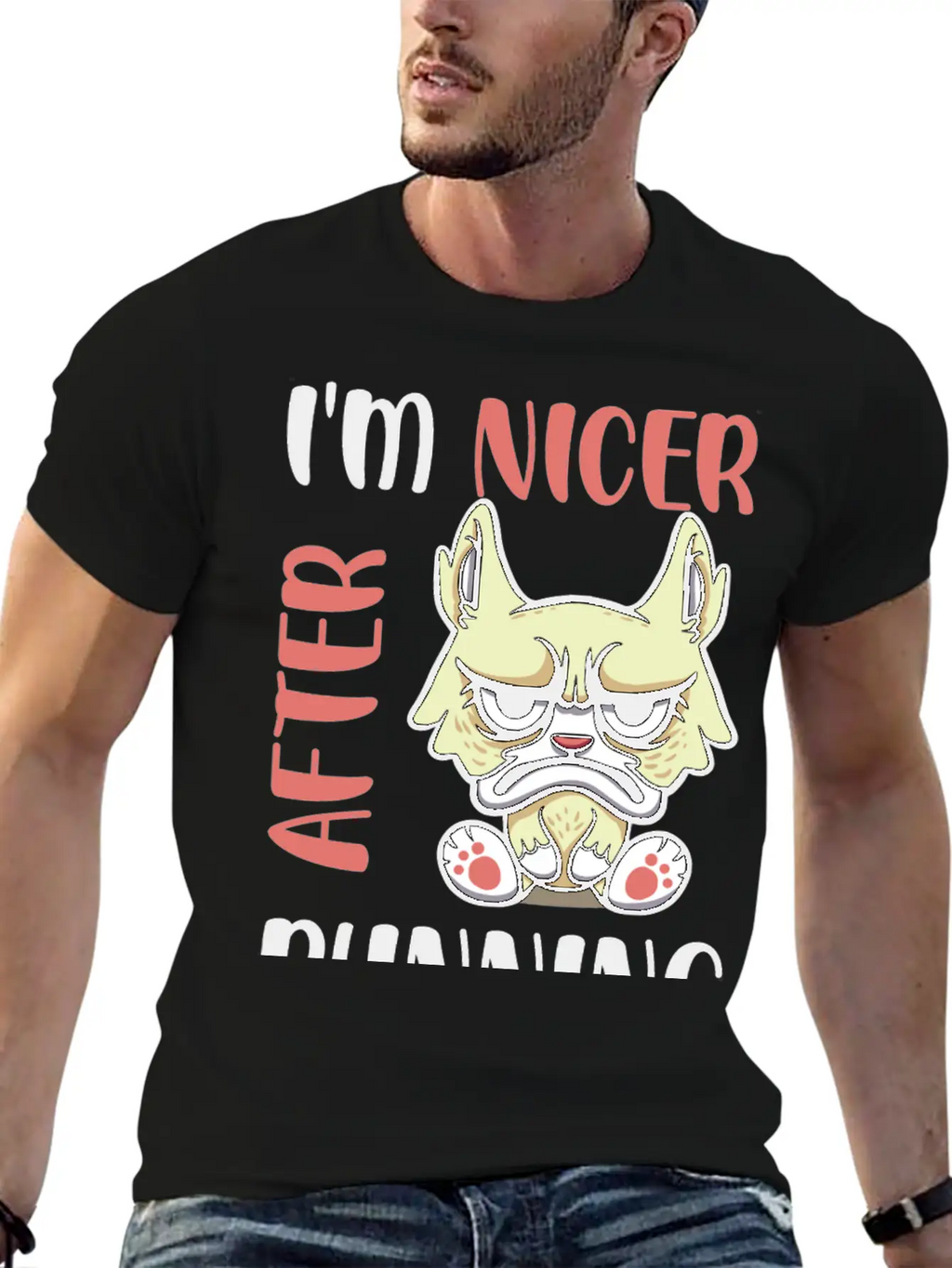 I'm Nicer After Running Unisex Casual T-Shirt – Clean Design For Daily Comfort