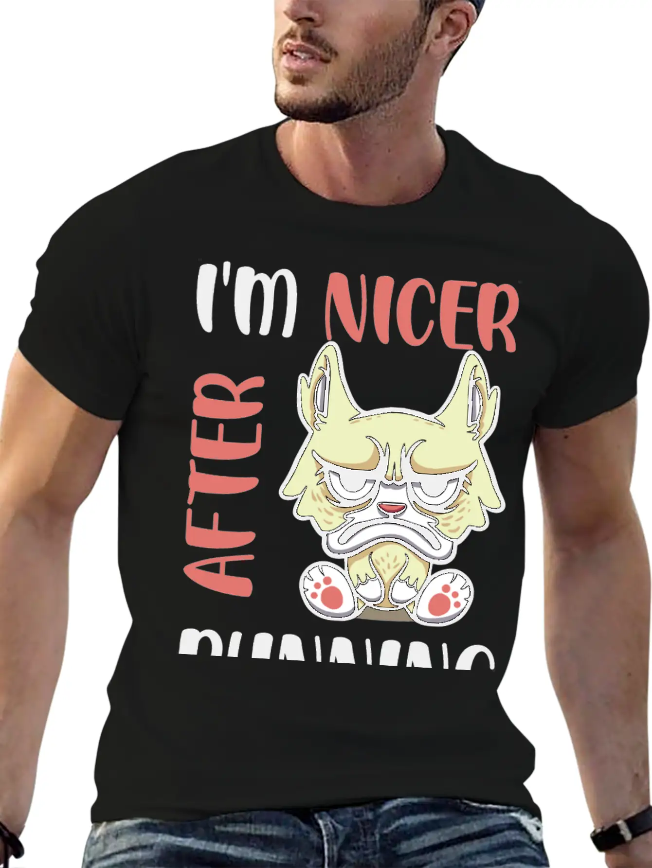 I'm Nicer After Running Unisex Casual T-Shirt – Clean Design For Daily Comfort