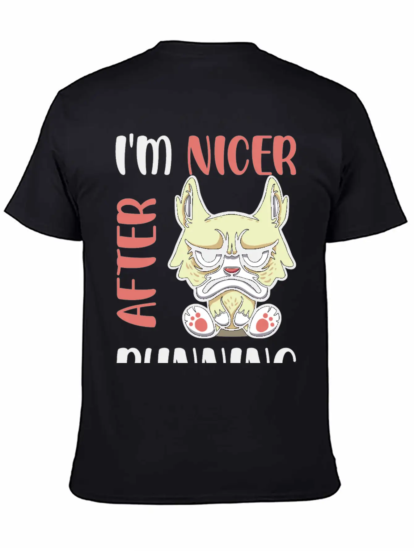 I'm Nicer After Running Unisex Casual T-Shirt – Clean Design For Daily Comfort