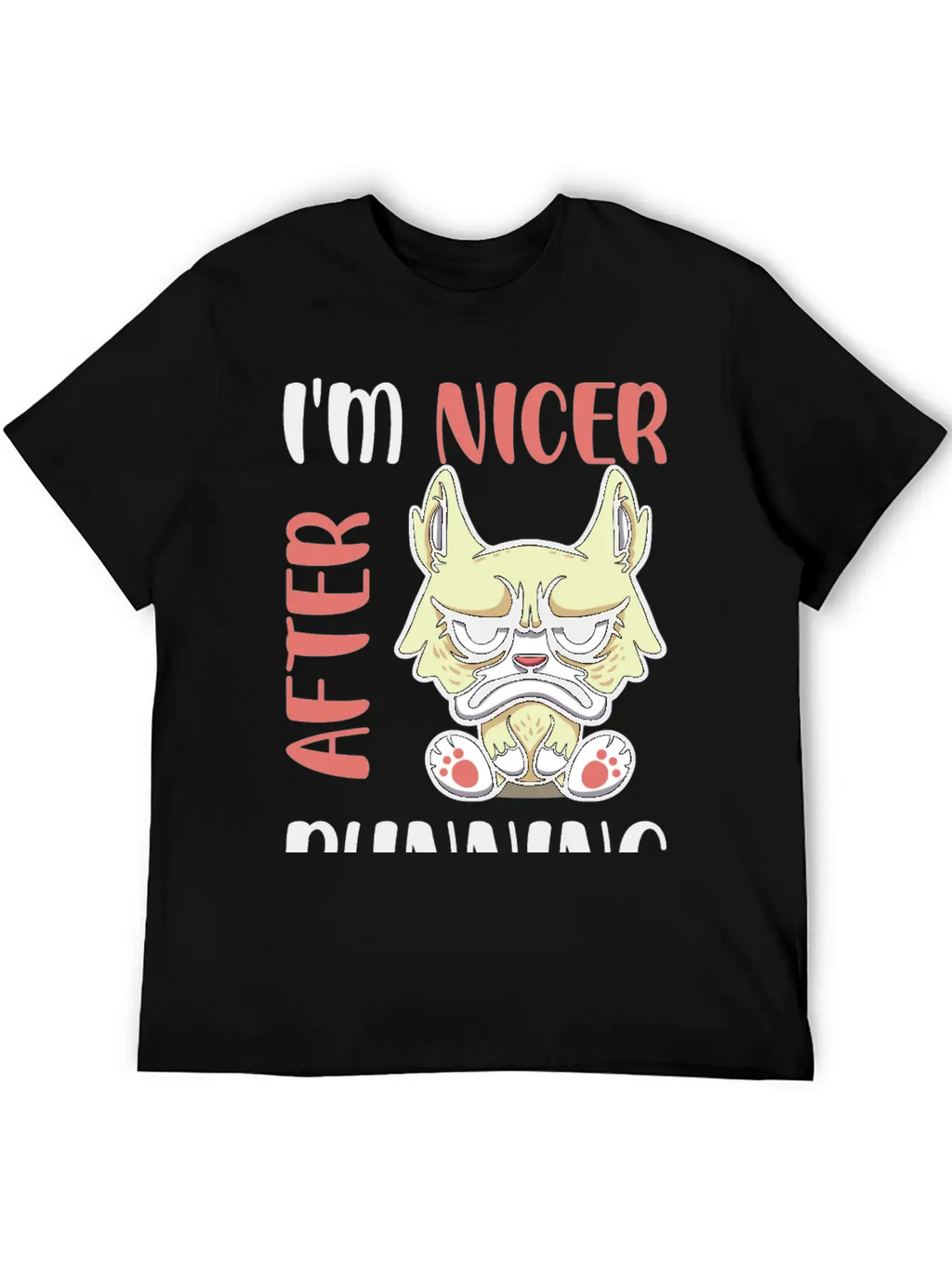 I'm Nicer After Running Unisex Casual T-Shirt – Clean Design For Daily Comfort