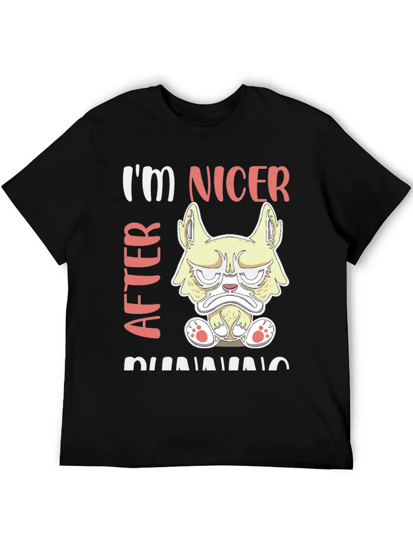 I'm Nicer After Running Unisex Casual T-Shirt – Clean Design For Daily Comfort