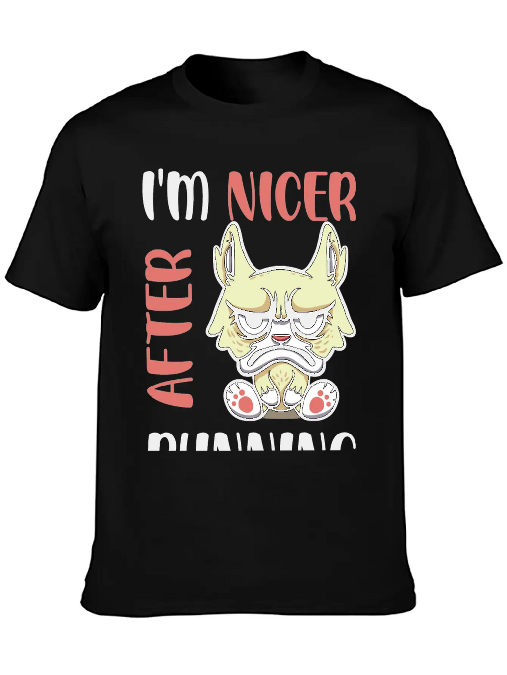 I'm Nicer After Running Unisex Casual T-Shirt – Clean Design For Daily Comfort