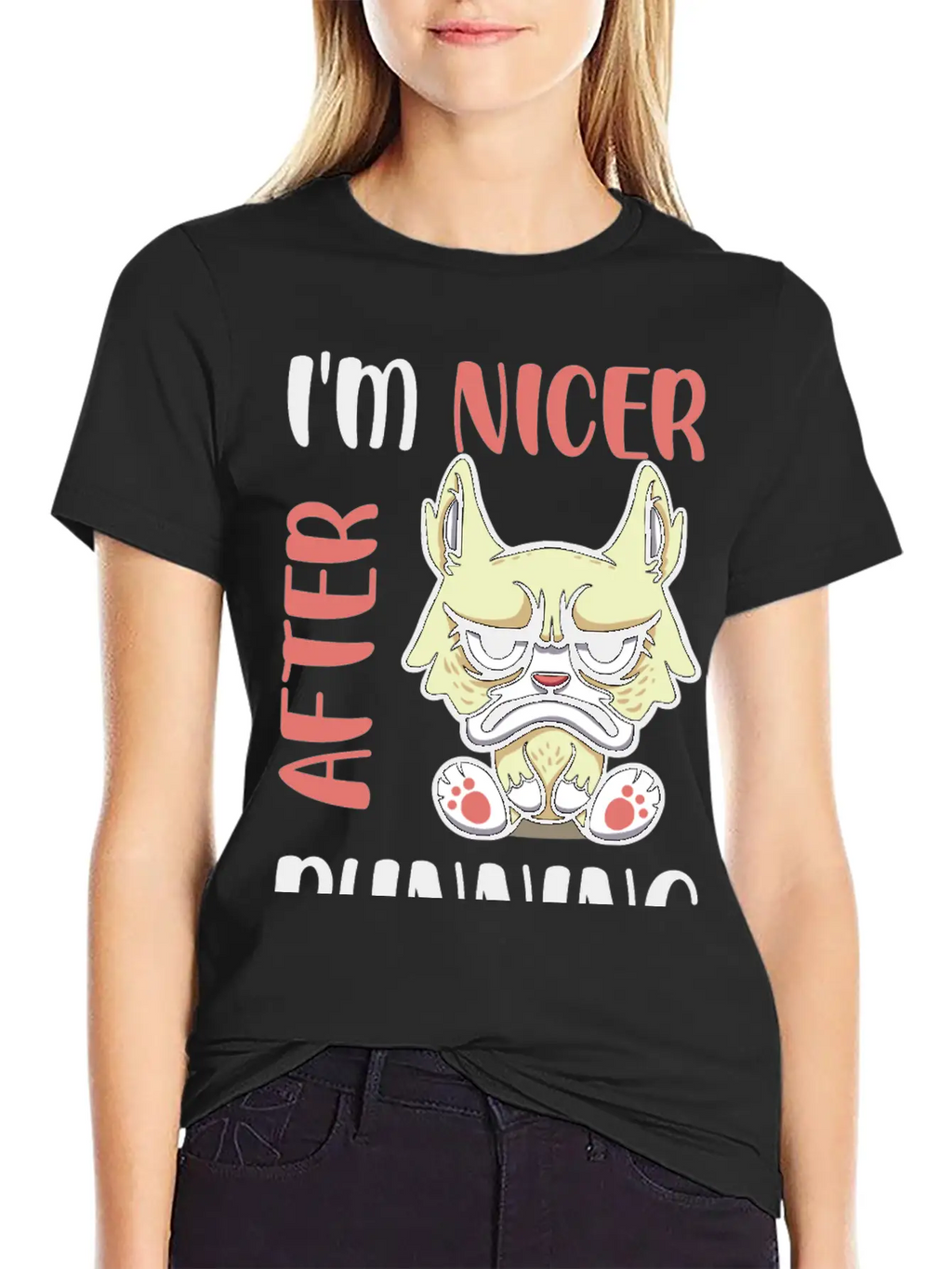 I'm Nicer After Running Unisex Casual T-Shirt – Clean Design For Daily Comfort