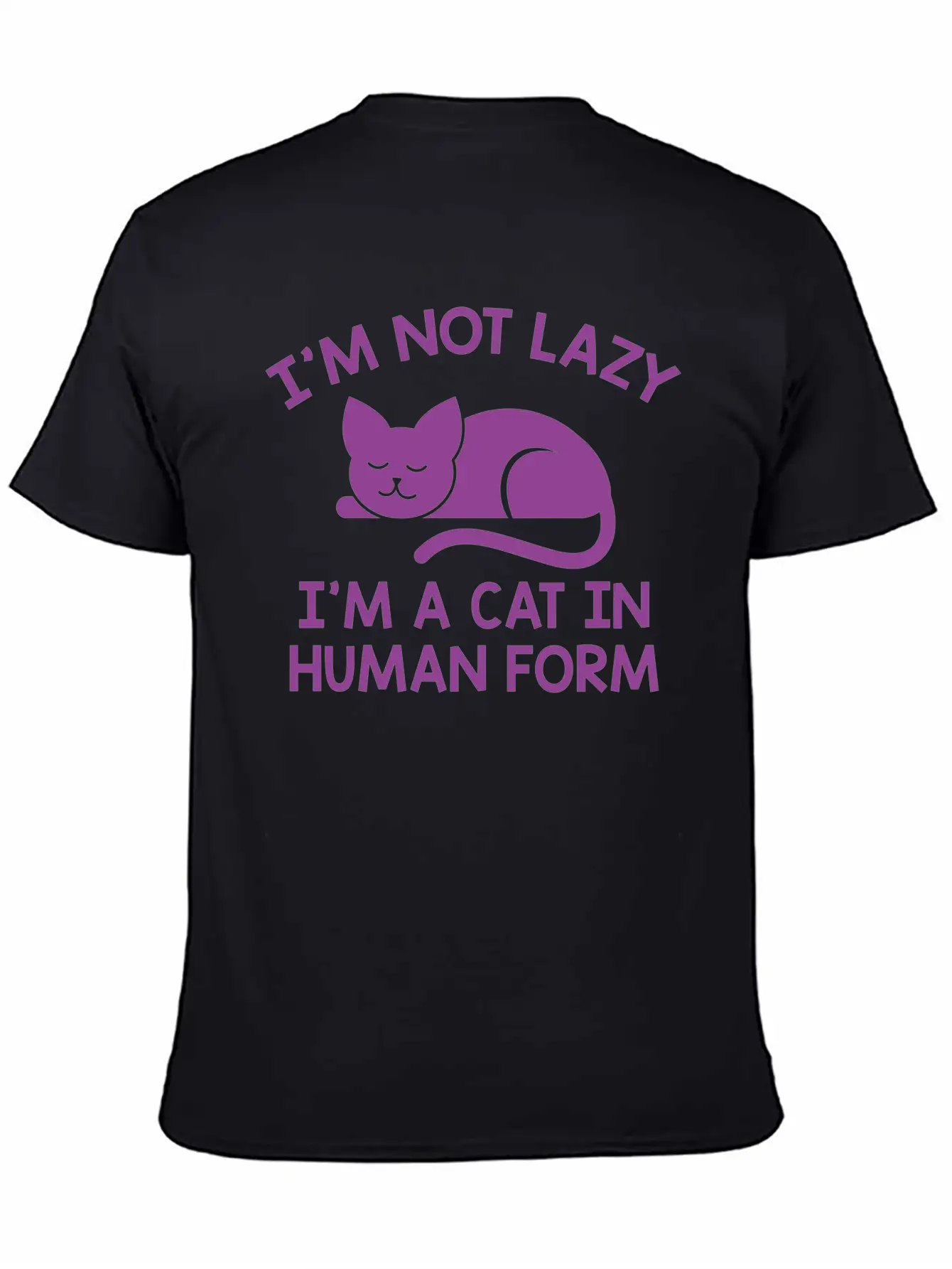 I'm Not Lazy Stylish Everyday T-Shirt – Unisex Basic Cotton Tee