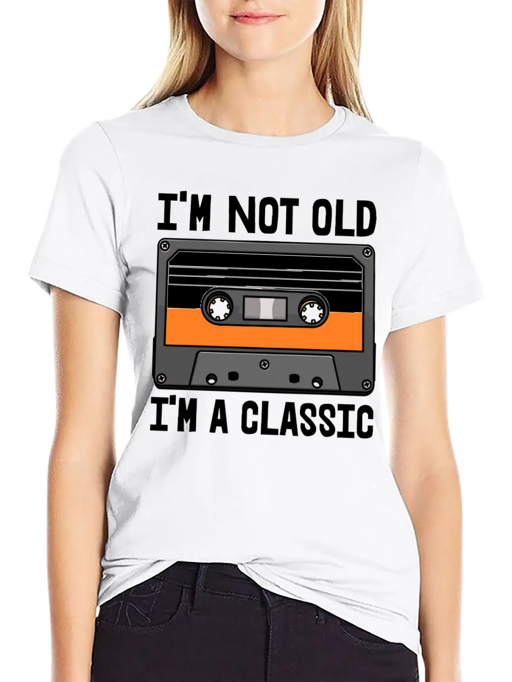 I'm Not Old I'm Classic Cassette Unisex Casual T-Shirt – Clean Design For Daily Comfort